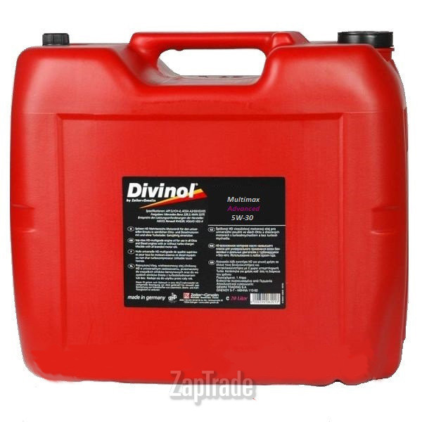 Купить моторное масло Divinol Multimax Advanced 5W30, в интернет-магазине в Екатеринбурге