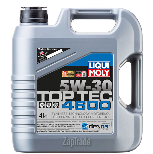 Купить моторное масло Liqui moly Top Tec 4600, в интернет-магазине в Екатеринбурге