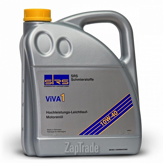 Купить моторное масло Srs Viva 1 SAE 10W-40, в интернет-магазине в Екатеринбурге