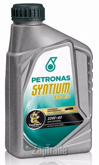 Купить моторное масло Petronas Syntium 800 EU 10W-40, в интернет-магазине в Екатеринбурге