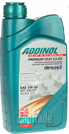 Купить моторное масло Addinol Premium 0530 C3-DX, в интернет-магазине в Екатеринбурге