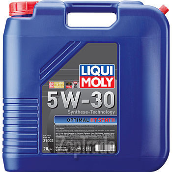 Купить моторное масло Liqui moly НС-синтетическое моторное масло Optimal HT Synth 5W-30, в интернет-магазине в Екатеринбурге