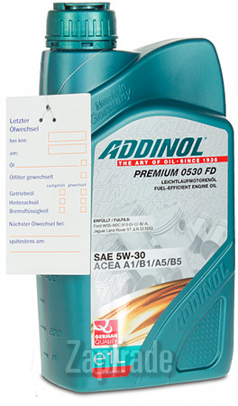 Купить моторное масло Addinol Premium 0530 FD, в интернет-магазине в Екатеринбурге