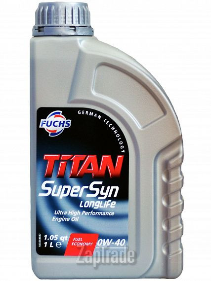 Купить моторное масло Fuchs Titan Supersyn LONGLIFE, в интернет-магазине в Екатеринбурге