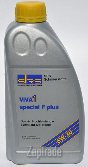 Купить моторное масло Srs VIVA 1 Special F Plus 5W-30, в интернет-магазине в Екатеринбурге