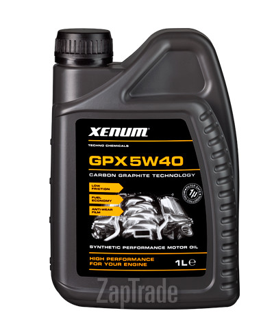 Купить моторное масло Xenum GPX 5W40 с микрографитом, в интернет-магазине в Екатеринбурге