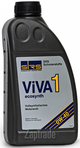 Купить моторное масло Srs Viva 1 Ecosynth 0W-40, в интернет-магазине в Екатеринбурге