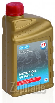 Купить моторное масло 77lubricants Motor oil VX Low SAPS масло 5w-30,  в интернет-магазине в Екатеринбурге