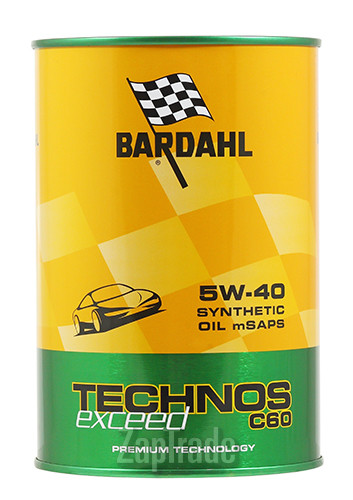 Купить моторное масло Bardahl Technos C60 5W40 Exceed, в интернет-магазине в Екатеринбурге
