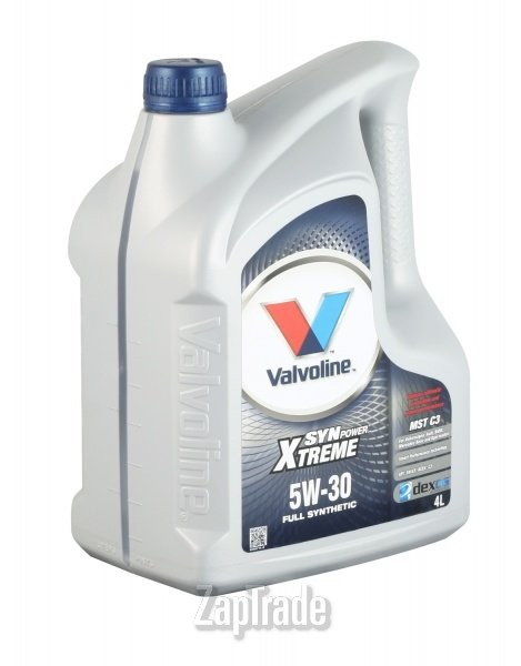 Купить моторное масло Valvoline SYNPOWER XTREME MST SAE C3 5W-30, 4л, в интернет-магазине в Екатеринбурге