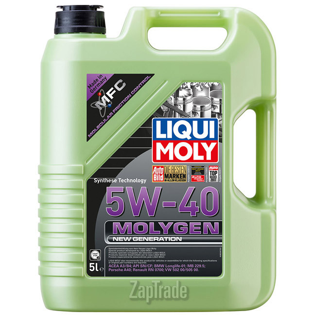 Купить моторное масло Liqui moly Molygen New Generation, в интернет-магазине в Екатеринбурге