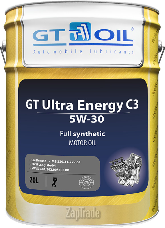 Купить моторное масло Gt oil GT Ultra Energy C3, в интернет-магазине в Екатеринбурге