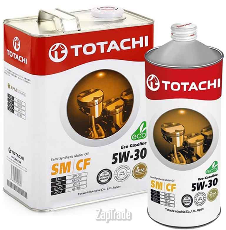 Купить моторное масло Totachi Eco Gasoline Semi-Synthetic SM/CF 5W-30 (акция 4+1=5л), в интернет-магазине в Екатеринбурге