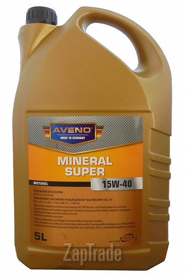 Купить моторное масло Aveno Mineral Super, в интернет-магазине в Екатеринбурге
