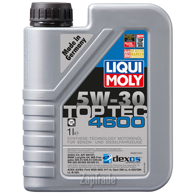 Купить моторное масло Liqui moly Top Tec 4600, в интернет-магазине в Екатеринбурге