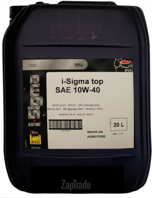 Купить моторное масло Eni I-SIGMA TOP, в интернет-магазине в Екатеринбурге