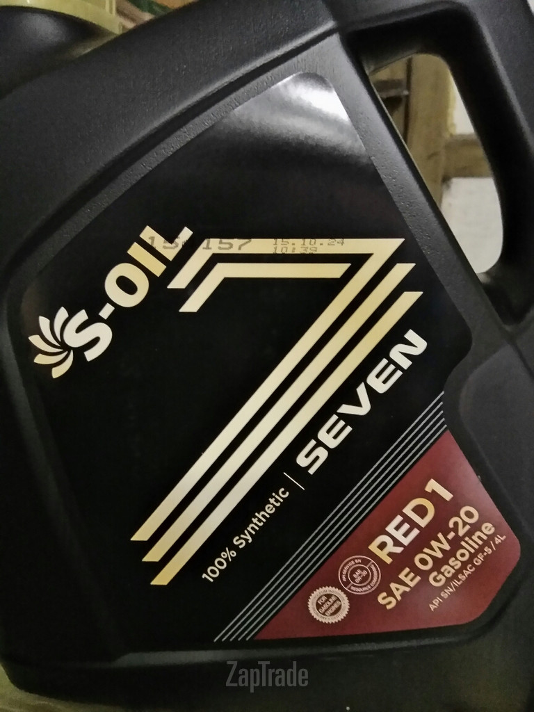 Купить моторное масло S-oil SEVEN RED1, в интернет-магазине в Екатеринбурге