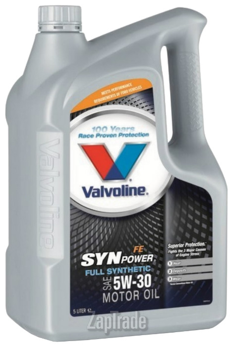 Купить моторное масло Valvoline SYNPOWER FE SAE 5W-30, 5л, в интернет-магазине в Екатеринбурге