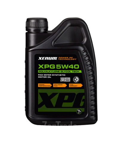 Купить моторное масло Xenum XPG 5W40 полиалкиленгликолевое на эстеровой основе PAG, в интернет-магазине в Екатеринбурге