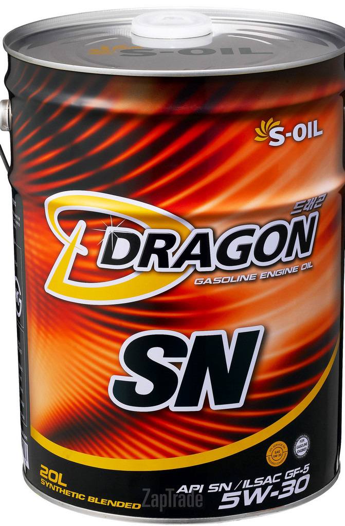 Купить моторное масло S-oil DRAGON SN, в интернет-магазине в Екатеринбурге