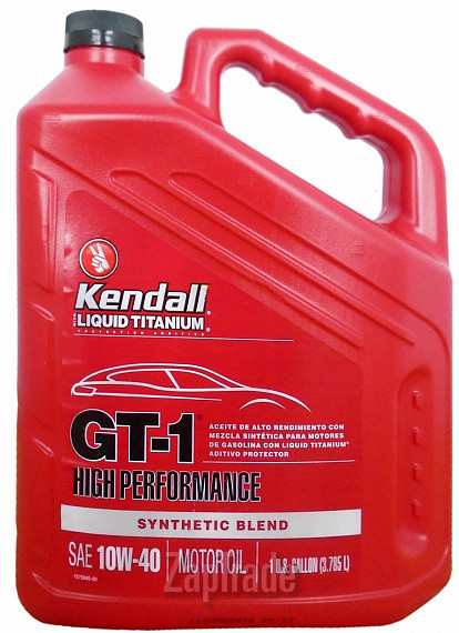 Купить моторное масло Kendall GT-1 High Performance Motor Oil with Liquid Titanium 10W-40, в интернет-магазине в Екатеринбурге