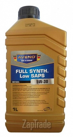 Купить моторное масло Aveno FS Low SAPS, в интернет-магазине в Екатеринбурге