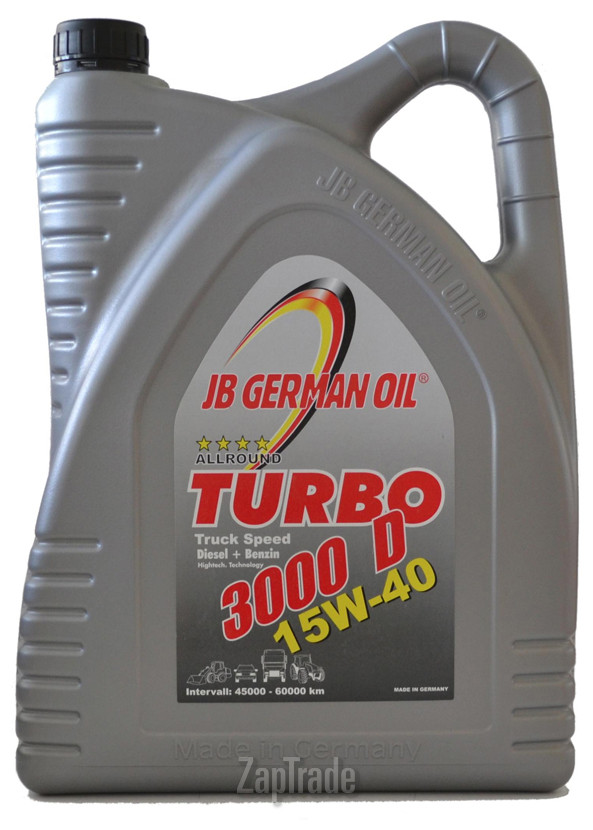 Купить моторное масло Jb german oil Turbo 3000D Truck Speed, в интернет-магазине в Екатеринбурге