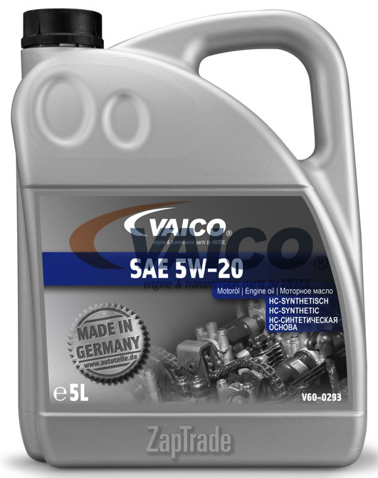 Купить моторное масло Vaico SAE 5W-20, в интернет-магазине в Екатеринбурге