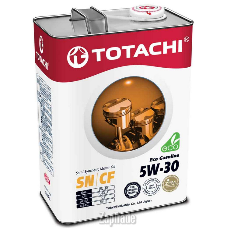 Купить моторное масло Totachi Eco Gasoline Semi-Synthetic SN/CF, в интернет-магазине в Екатеринбурге
