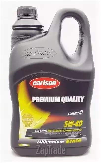 Купить моторное масло Carlson oil Millenium Synth, в интернет-магазине в Екатеринбурге