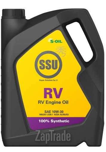 Купить моторное масло S-oil SSU RV, в интернет-магазине в Екатеринбурге