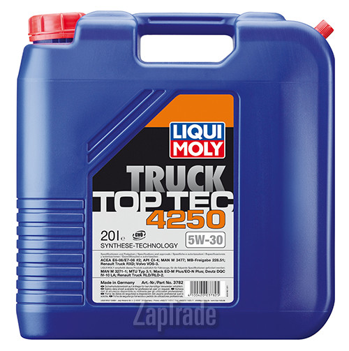 Купить моторное масло Liqui moly Top Tec Truck 4250, в интернет-магазине в Екатеринбурге