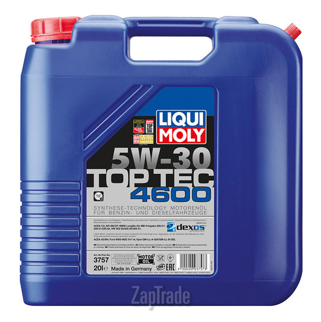 Купить моторное масло Liqui moly Top Tec 4600, в интернет-магазине в Екатеринбурге