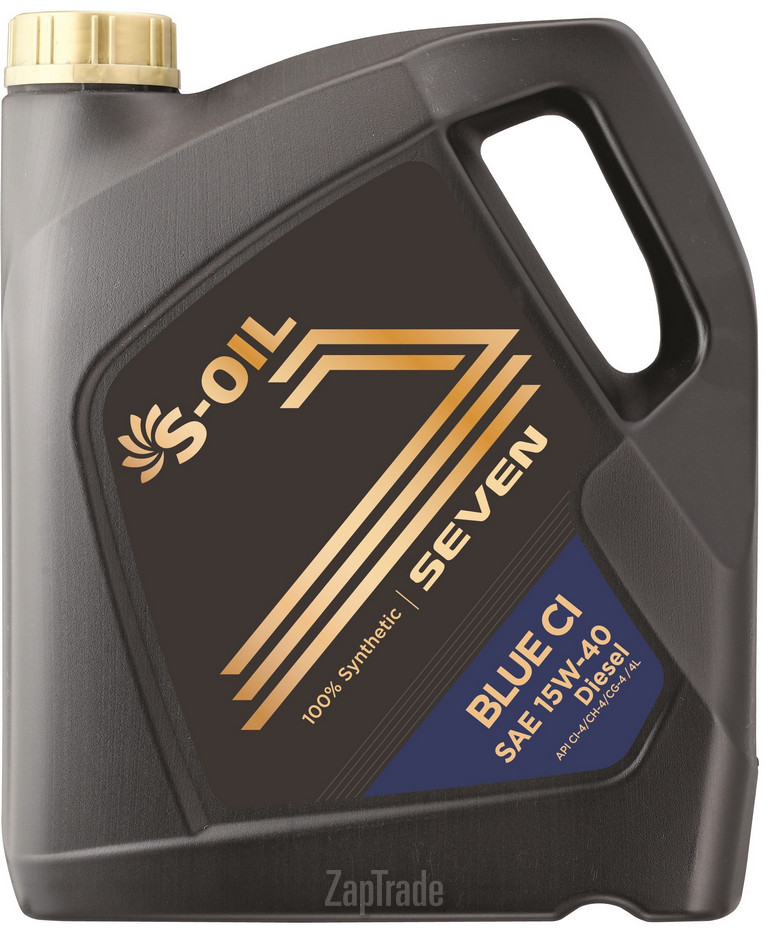 Купить моторное масло S-oil SEVEN BLUE CI, в интернет-магазине в Екатеринбурге