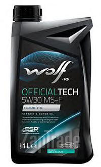 Купить моторное масло Wolf OFFICIALTECH 5W30 MS-F, в интернет-магазине в Екатеринбурге