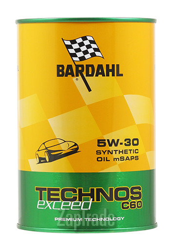 Купить моторное масло Bardahl С60 TECHNOS EXCEED, в интернет-магазине в Екатеринбурге