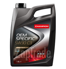 Купить моторное масло Champion oil OEM SPECIFIC 5W30 C3, в интернет-магазине в Екатеринбурге