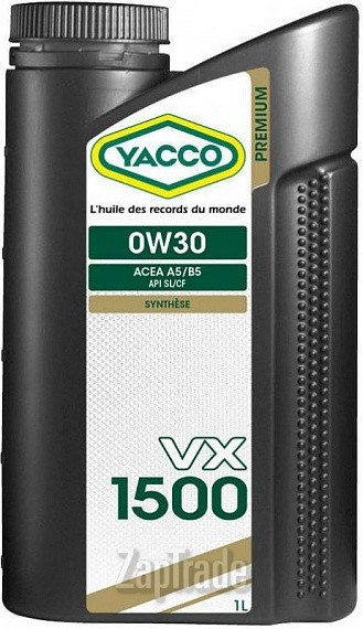 Купить моторное масло Yacco VX 1500, в интернет-магазине в Екатеринбурге