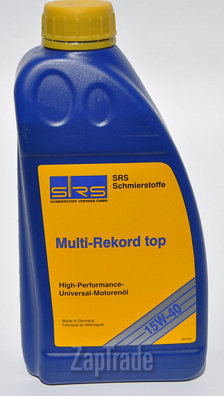 Купить моторное масло Srs Multi-Rekord Top 15W-40, в интернет-магазине в Екатеринбурге