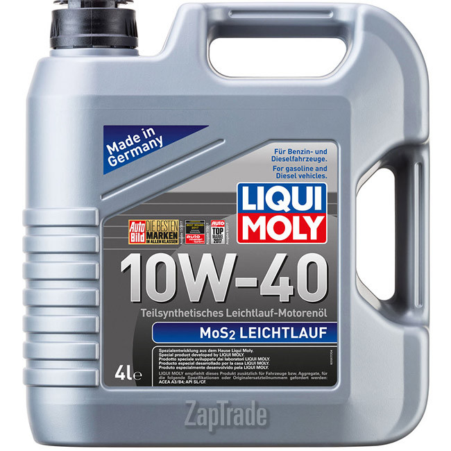 Купить моторное масло Liqui moly MoS2 Leichtlauf, в интернет-магазине в Екатеринбурге