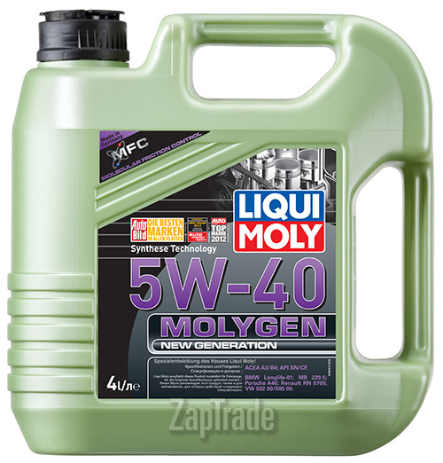 Купить моторное масло Liqui moly Molygen New Generation, в интернет-магазине в Екатеринбурге