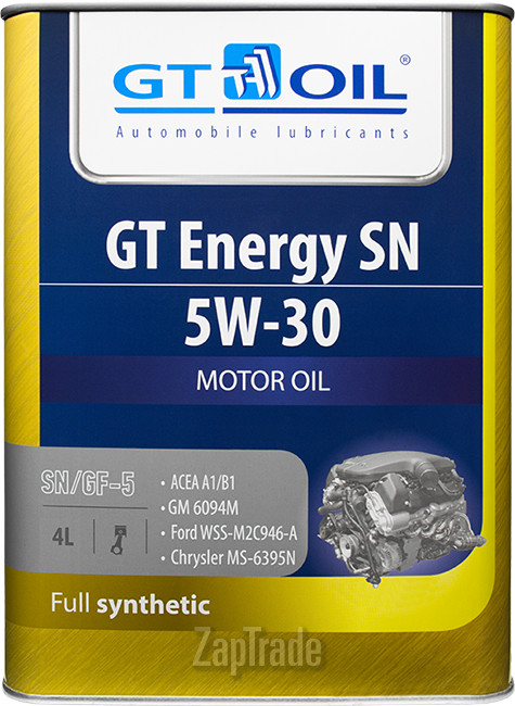 Купить моторное масло Gt oil GT Energy SN, в интернет-магазине в Екатеринбурге
