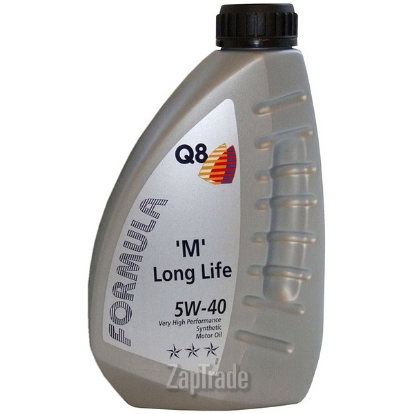 Купить моторное масло Q8 Formula M Long Life SAE 5W-40, в интернет-магазине в Екатеринбурге