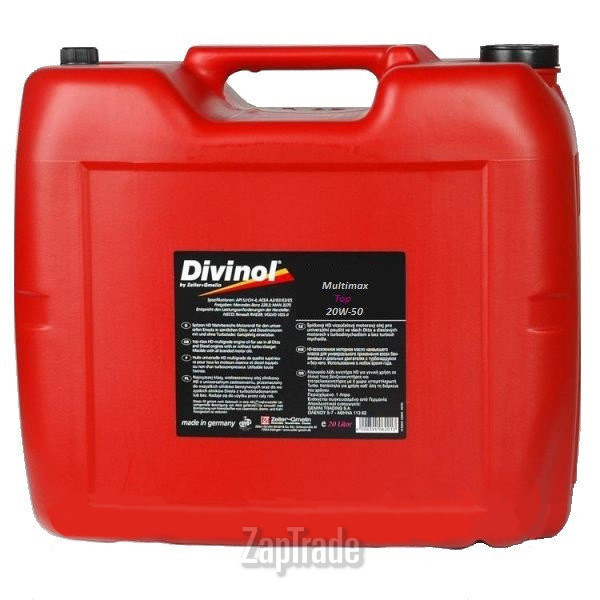 Купить моторное масло Divinol Multimax Top 20W50, в интернет-магазине в Екатеринбурге