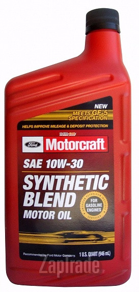 Купить моторное масло Ford Motorcraft Premium Synthetic Blend 10W-30, в интернет-магазине в Екатеринбурге