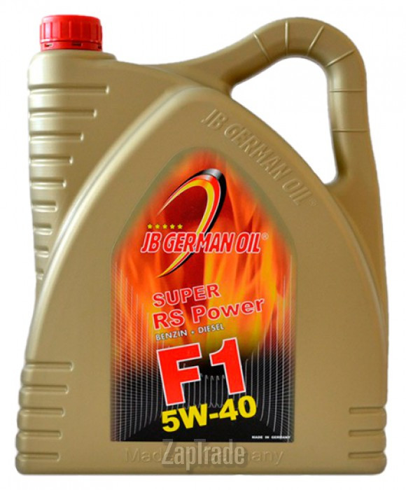 Купить моторное масло Jb german oil Super F1 RS Power 5W-40, в интернет-магазине в Екатеринбурге