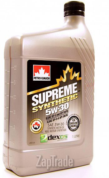 Купить моторное масло Petro-canada Supreme Synthetic, в интернет-магазине в Екатеринбурге