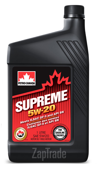 Купить моторное масло Petro-canada SUPREME, в интернет-магазине в Екатеринбурге