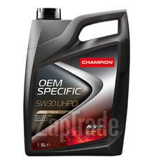 Купить моторное масло Champion oil OEM SPECIFIC 5W30 UHPD, в интернет-магазине в Екатеринбурге