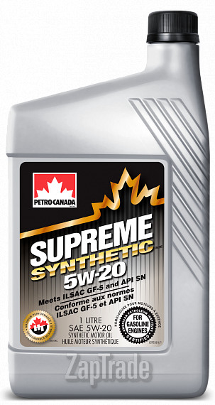 Купить моторное масло Petro-canada Supreme Synthetic, в интернет-магазине в Екатеринбурге